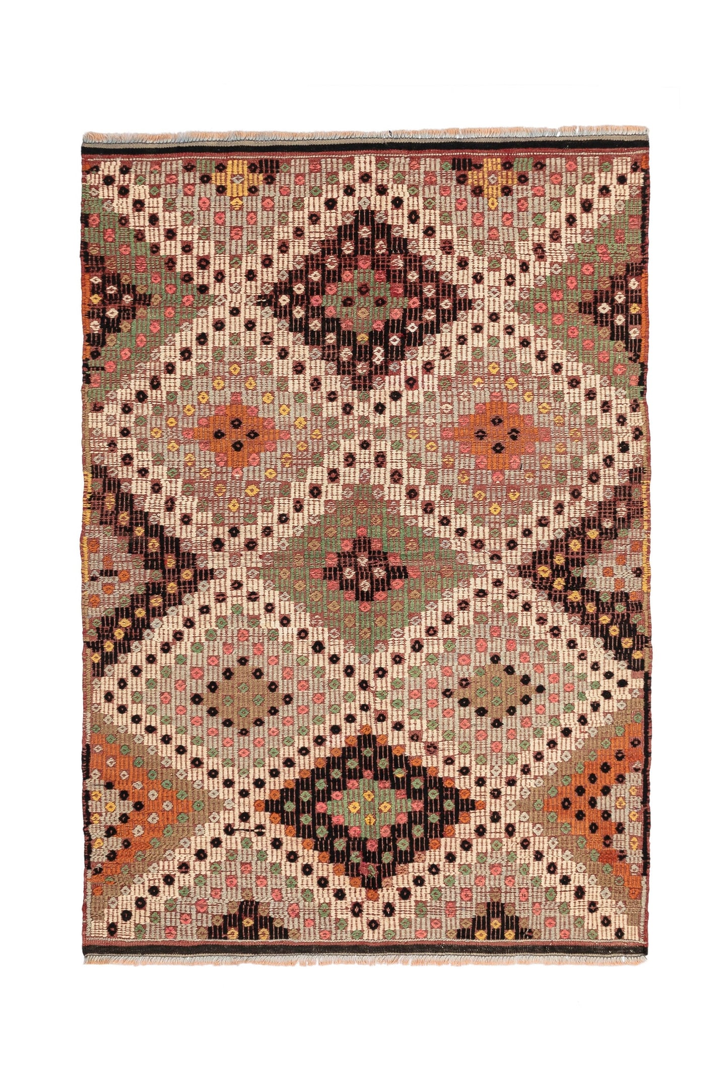 1960s Afrodisias Vintage Turkish Rug | 100x150 cm - Dervish Rugs