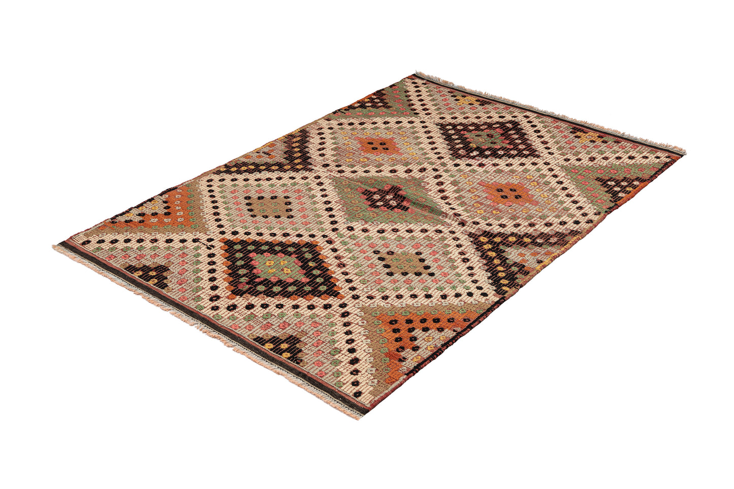 1960s Afrodisias Vintage Turkish Rug | 100x150 cm - Dervish Rugs