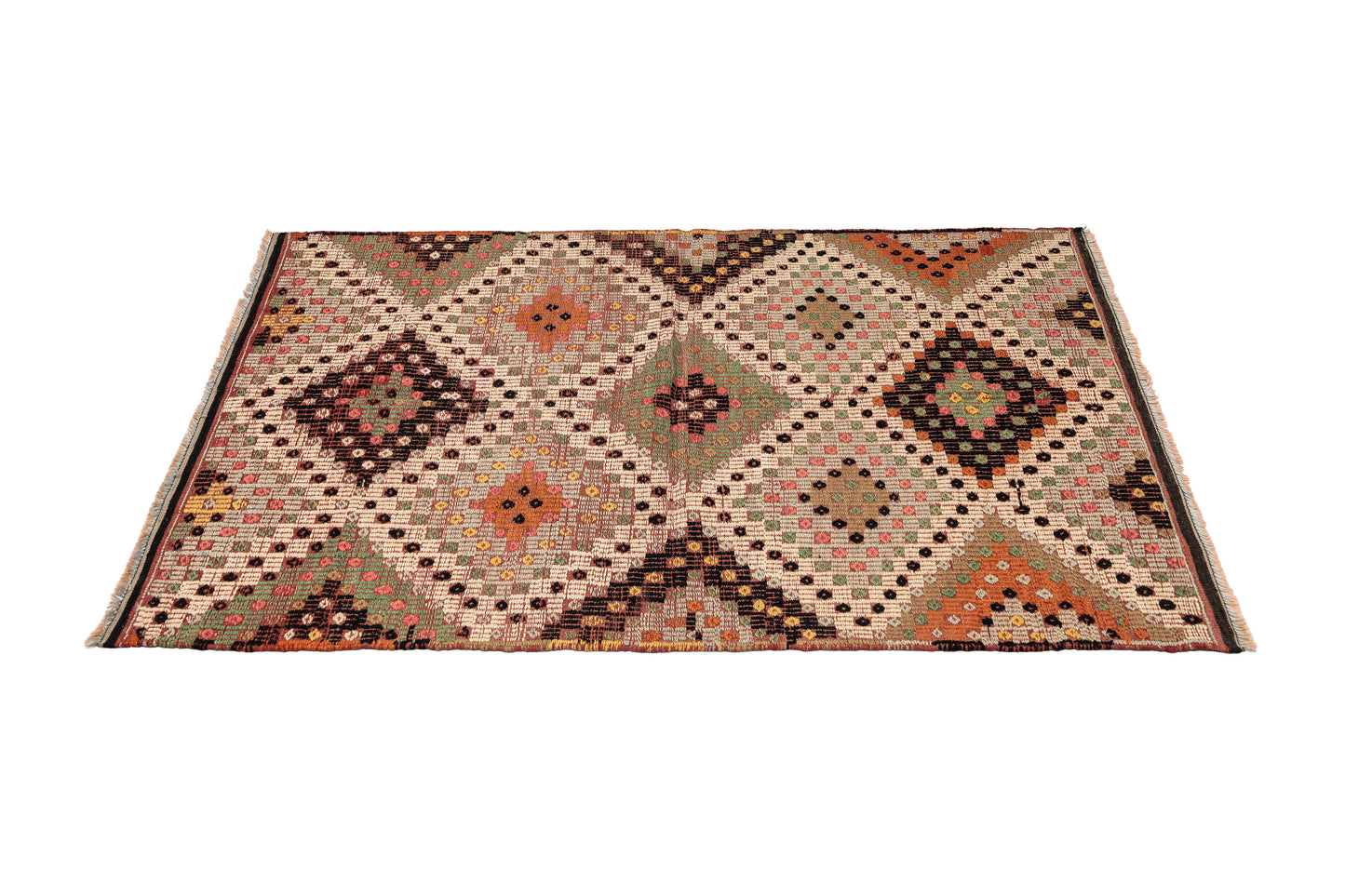 1960s Afrodisias Vintage Turkish Rug | 100x150 cm - Dervish Rugs