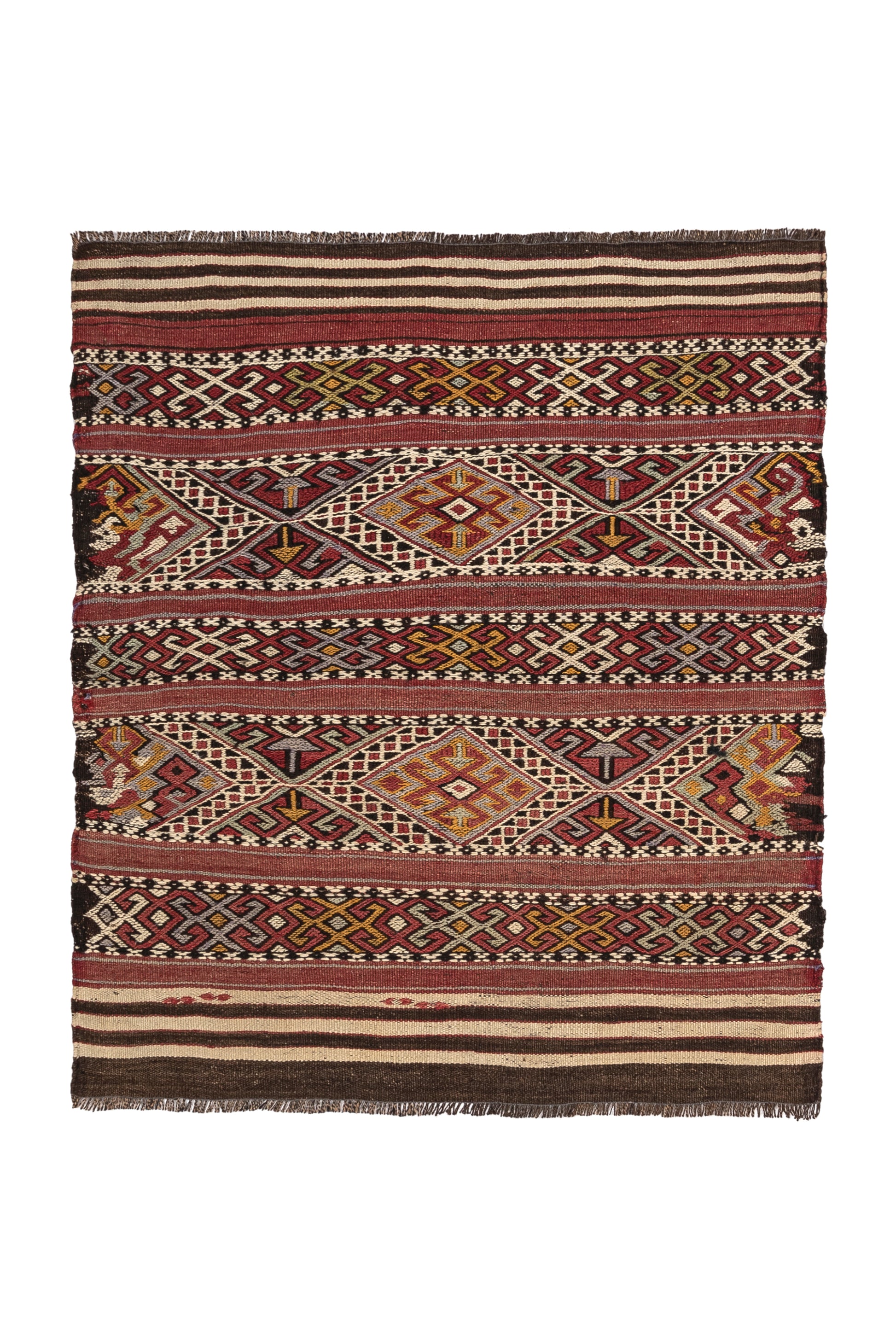 1950s Perre Vintage Turkish Rug | 80x90 cm - Dervish Rugs