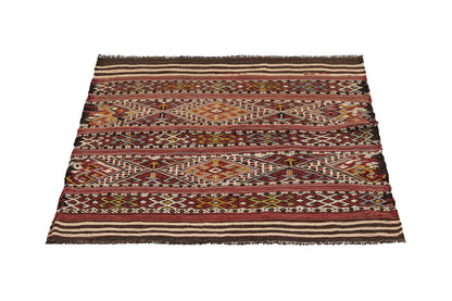 1950s Perre Vintage Turkish Rug | 80x90 cm - Dervish Rugs