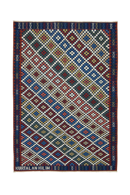 2000s Dara Vintage Turkish Rug | 160x230 cm - Dervish Rugs