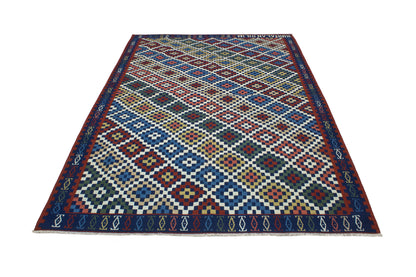 2000s Dara Vintage Turkish Rug | 160x230 cm - Dervish Rugs