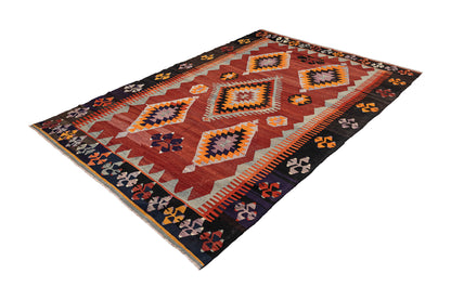 1960s Synnadic Handmade Vintage Rug | 190x270 cm - Dervish Rugs