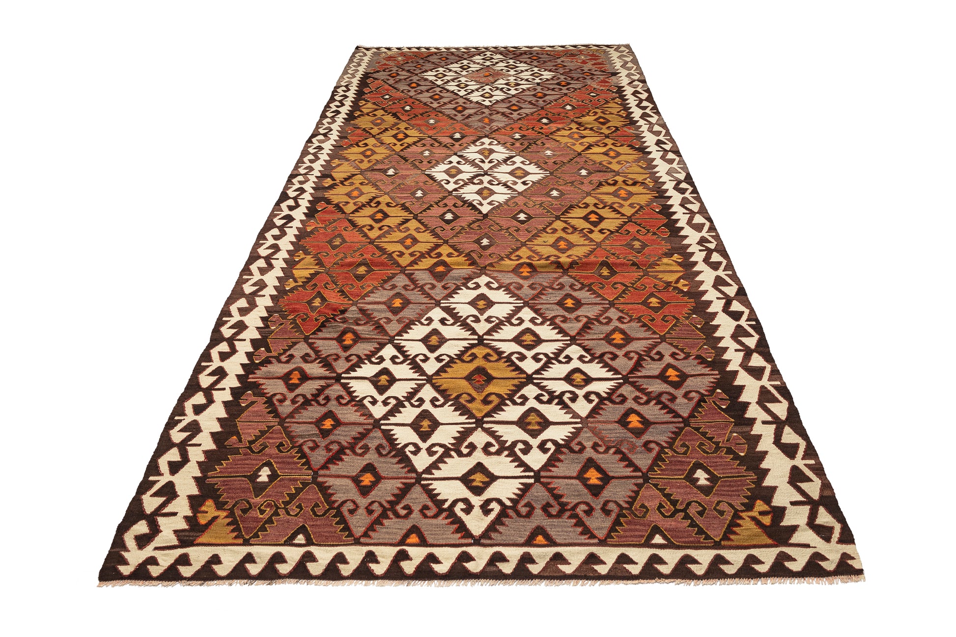 1950s Seleser Vintage Turkish Rug | 160x360 cm - Dervish Rugs