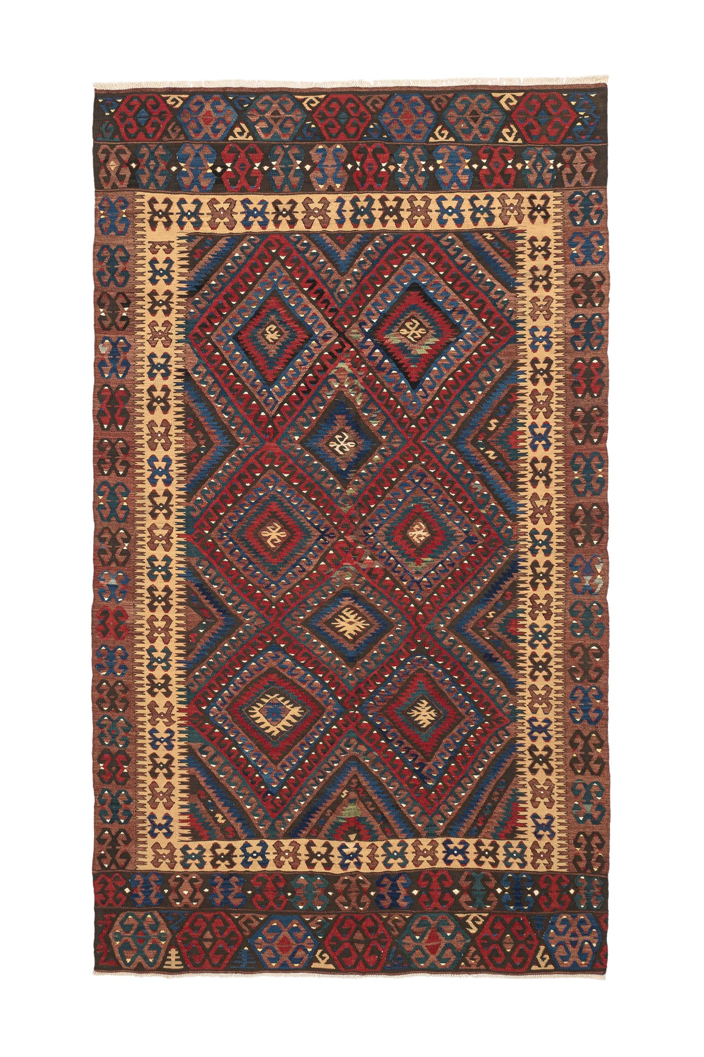 1950s Telmessos Vintage Kilim | 150x260 cm - Dervish Rugs