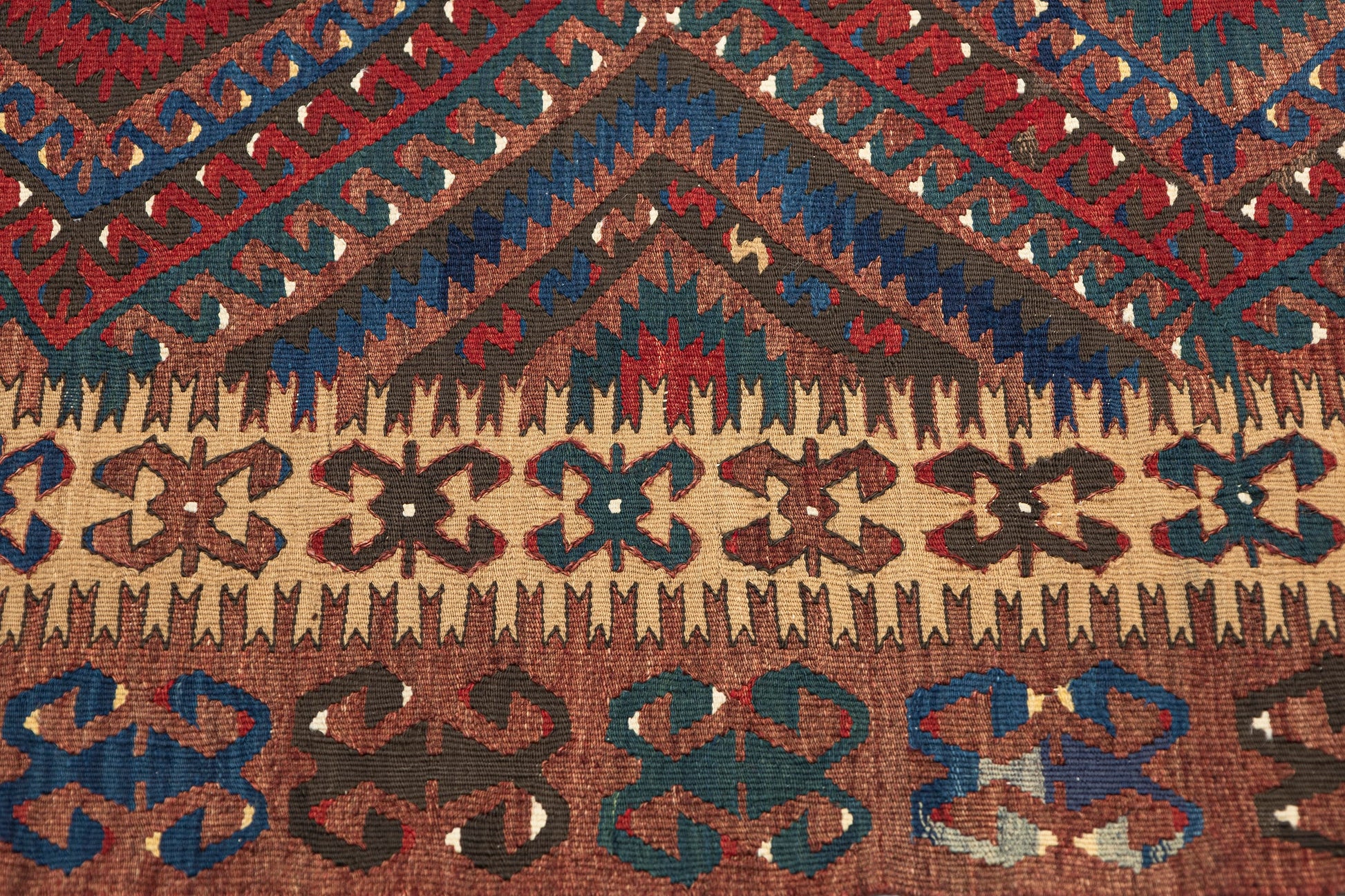 1950s Telmessos Vintage Kilim | 150x260 cm - Dervish Rugs