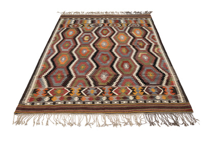 1960s Syedra Vintage Turkish Rug | 150x245 cm - Dervish Rugs