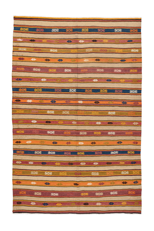 1960s Harpagos Handmade Vintage Rug | 160x240 cm - Dervish Rugs