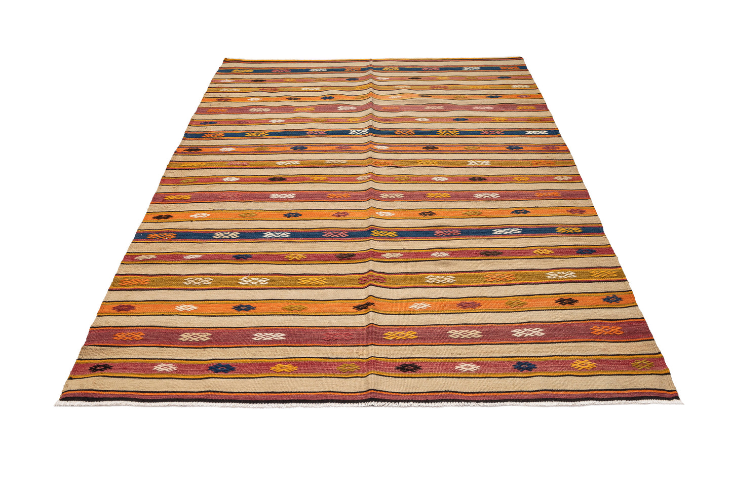 1960s Harpagos Handmade Vintage Rug | 160x240 cm - Dervish Rugs