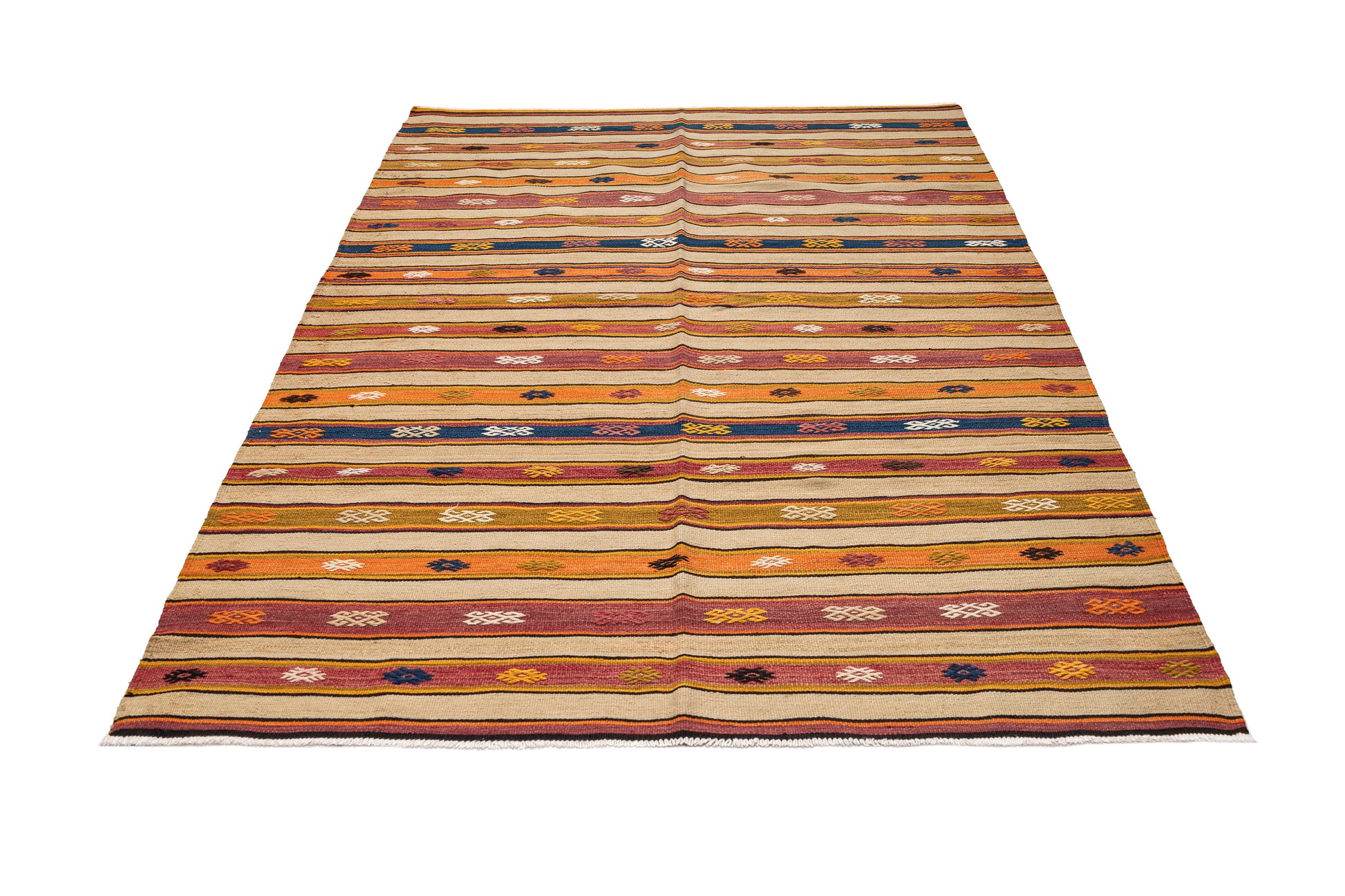 1960s Harpagos Handmade Vintage Rug | 160x240 cm - Dervish Rugs