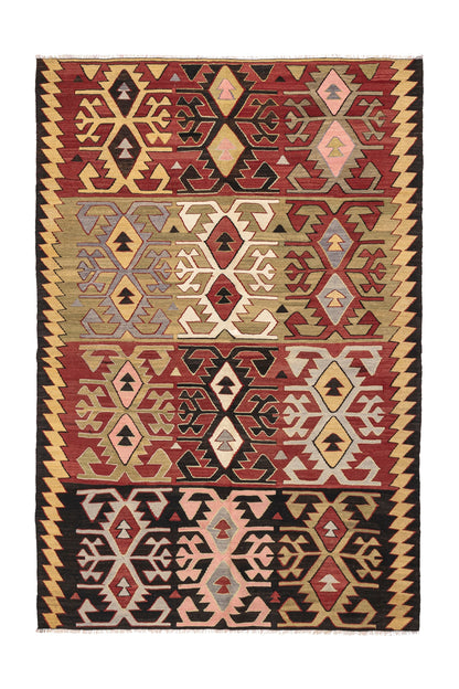 1960s Sivrihisar Exclusive Kilim | 175x250 cm - Dervish Rugs