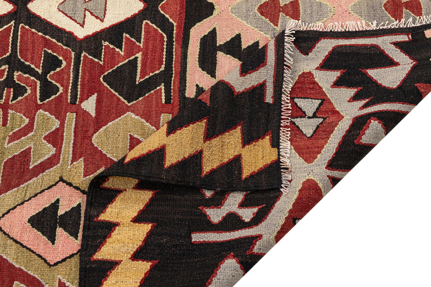 1960s Sivrihisar Exclusive Kilim | 175x250 cm - Dervish Rugs