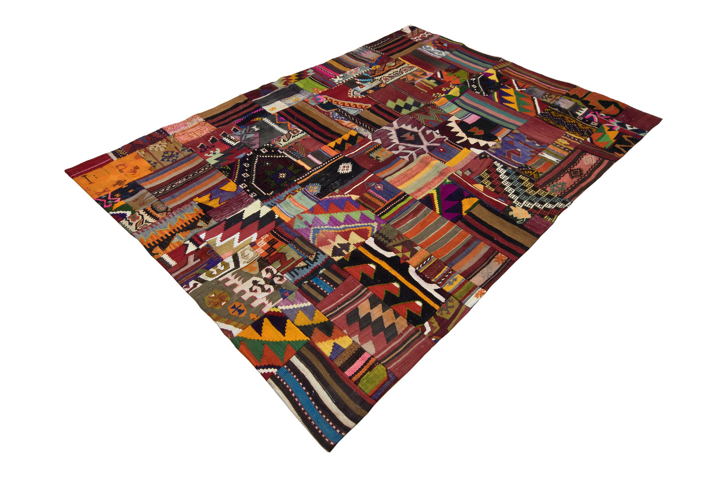 Artisan Handmade Patchwork Rug | 160x230 cm - Dervish Rugs