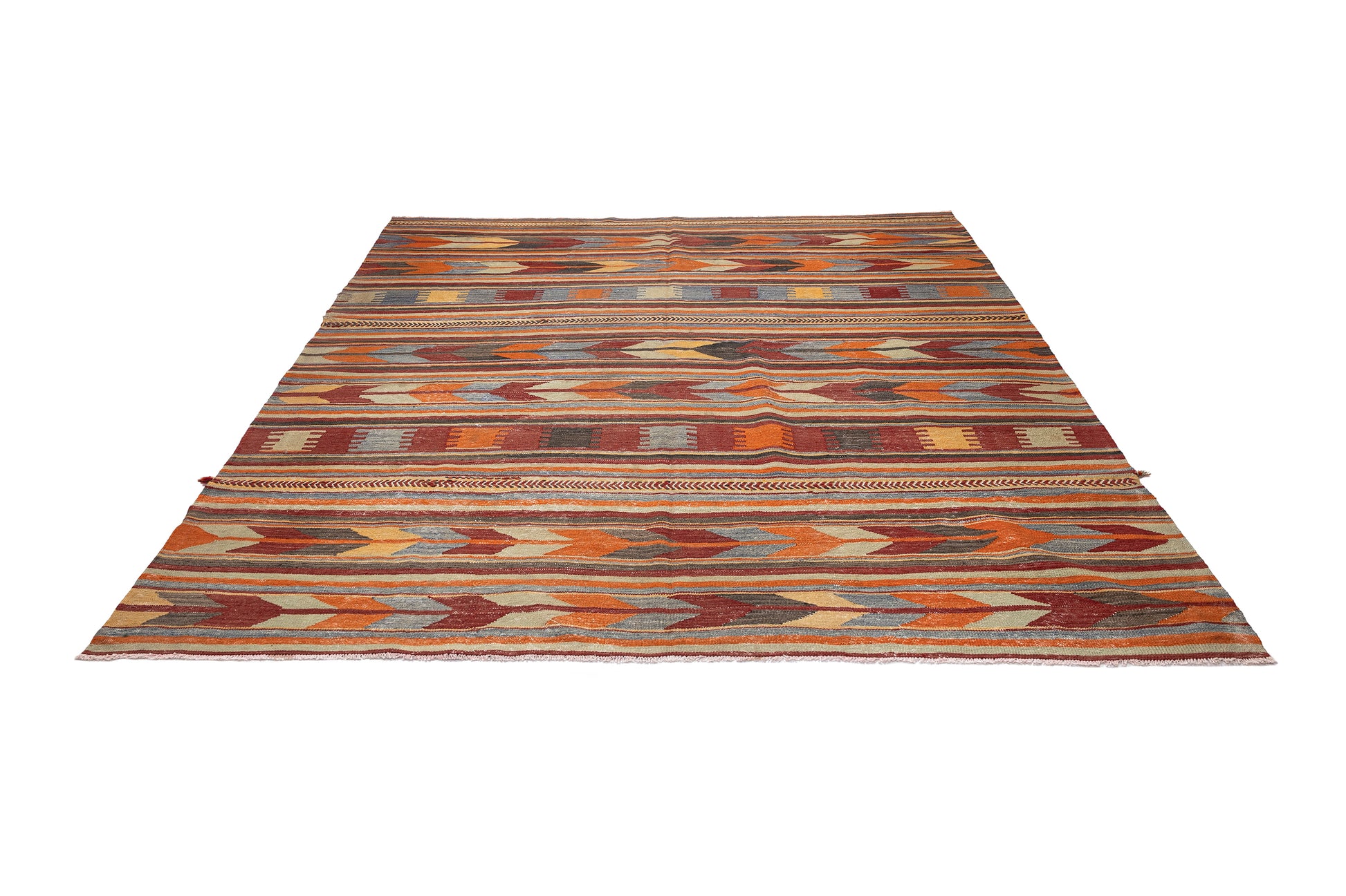 1960s Seleucids Handmade Vintage Rug | 210x240 cm - Dervish Rugs