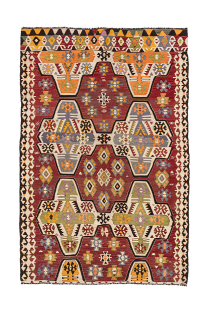 1950s Sertavul Handmade Vintage Rug | 165x265 cm - Dervish Rugs