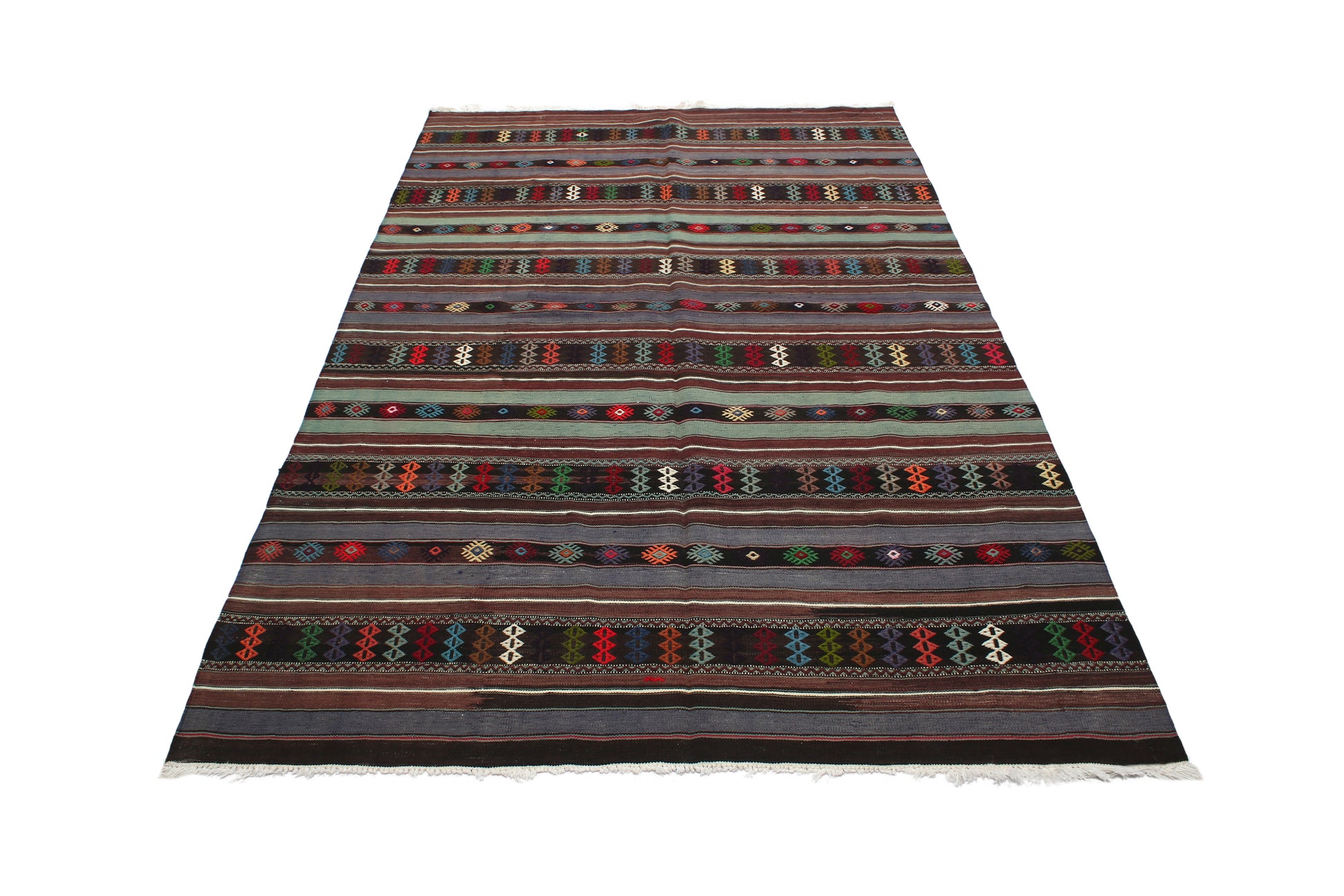 1980s Hadrian Vintage Turkish Rug | 150x245 cm - Dervish Rugs