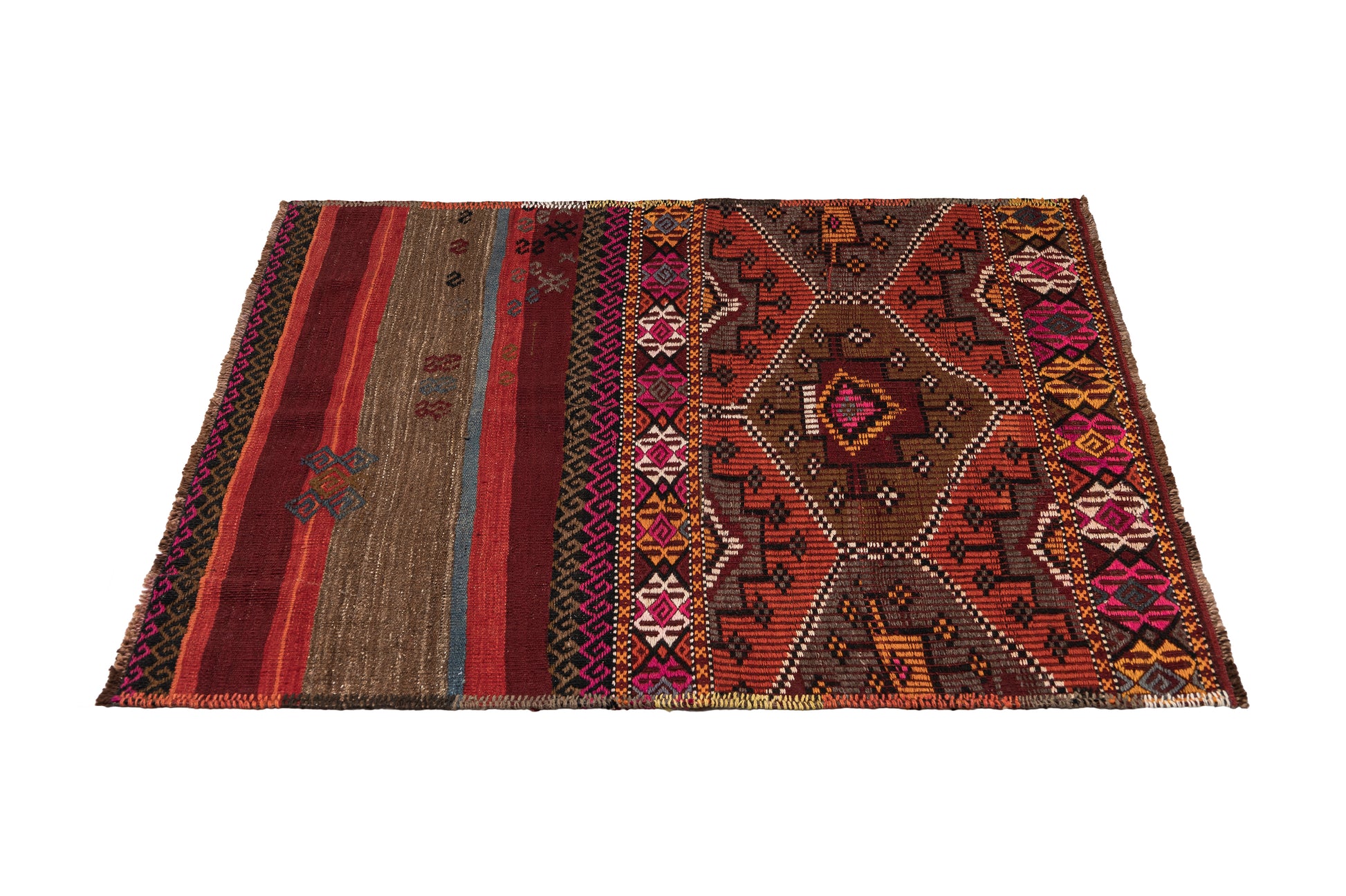 1960s Tigris Vintage Turkish Rug | 100x115 cm - Dervish Rugs