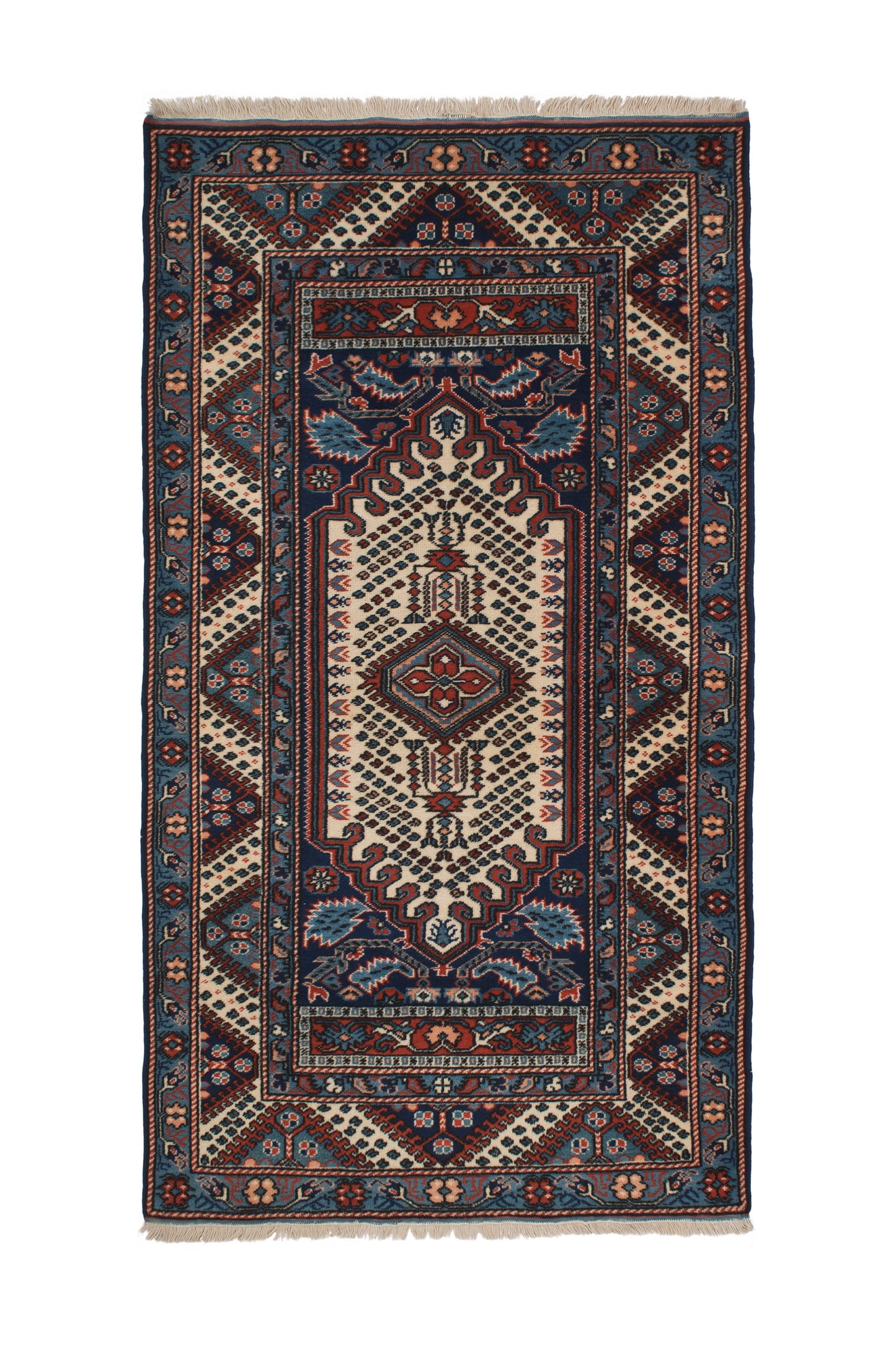 1970s Bigadic Vintage Turkish Rug | 100x195 cm - Dervish Rugs