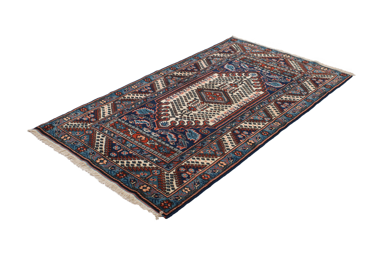 1970s Bigadic Vintage Turkish Rug | 100x195 cm - Dervish Rugs