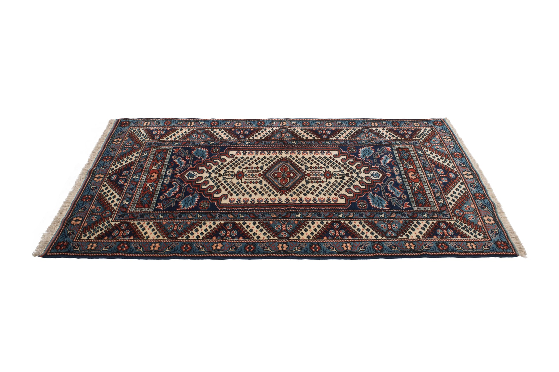 1970s Bigadic Vintage Turkish Rug | 100x195 cm - Dervish Rugs