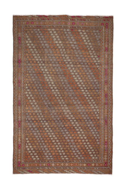 1970s Necropolis Handmade Vintage Rug | 190x300 cm - Dervish Rugs