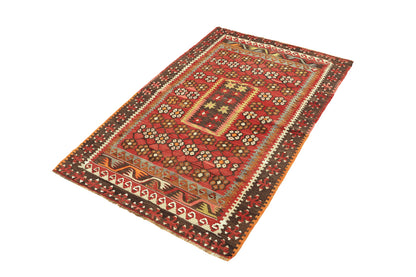 1960s Caesarea Vintage Turkish Rug | 100x140 cm - Dervish Rugs