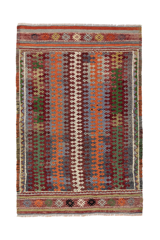 1980s Yunt Vintage Turkish Rug | 80x120 cm - Dervish Rugs