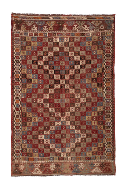 1950s Lycian Vintage Turkish Rug | 150x235 cm - Dervish Rugs