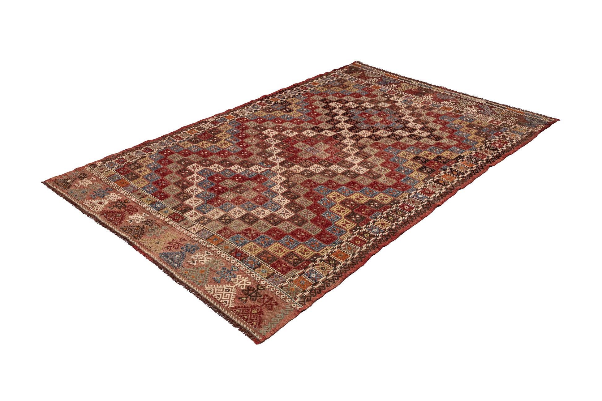 1950s Lycian Vintage Turkish Rug | 150x235 cm - Dervish Rugs