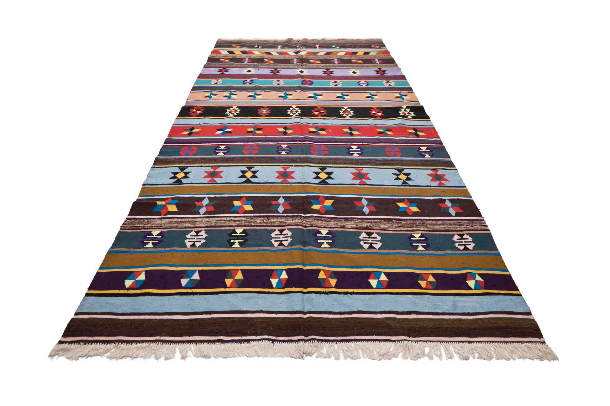 1990s Perseus Vintage Turkish Rug | 200x360 cm - Dervish Rugs