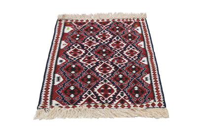 2000s Tushpa Vintage Turkish Rug | 70x100 cm - Dervish Rugs