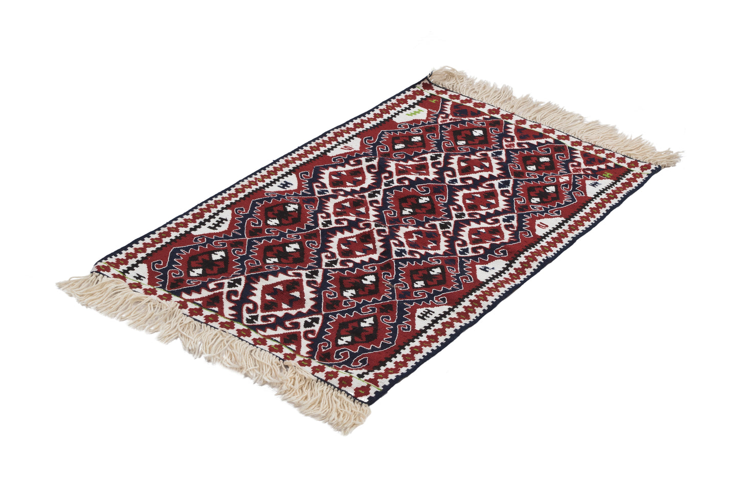 2000s Tushpa Vintage Turkish Rug | 70x100 cm - Dervish Rugs