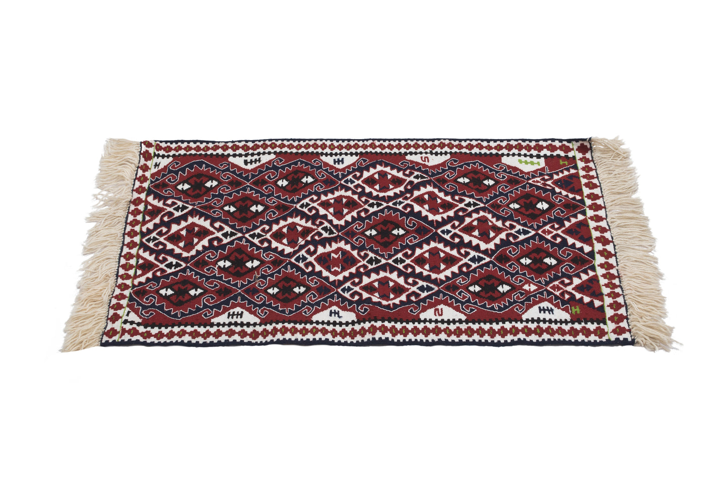 2000s Tushpa Vintage Turkish Rug | 70x100 cm - Dervish Rugs