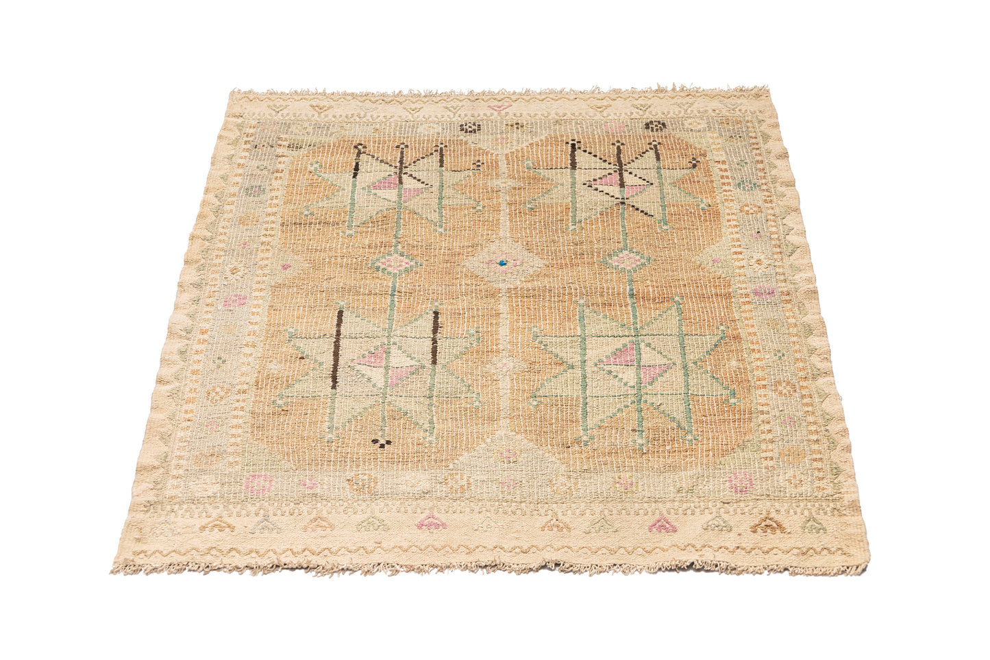 1980s Laodikeia Handmade Vintage Rug | 85x110 cm - Dervish Rugs