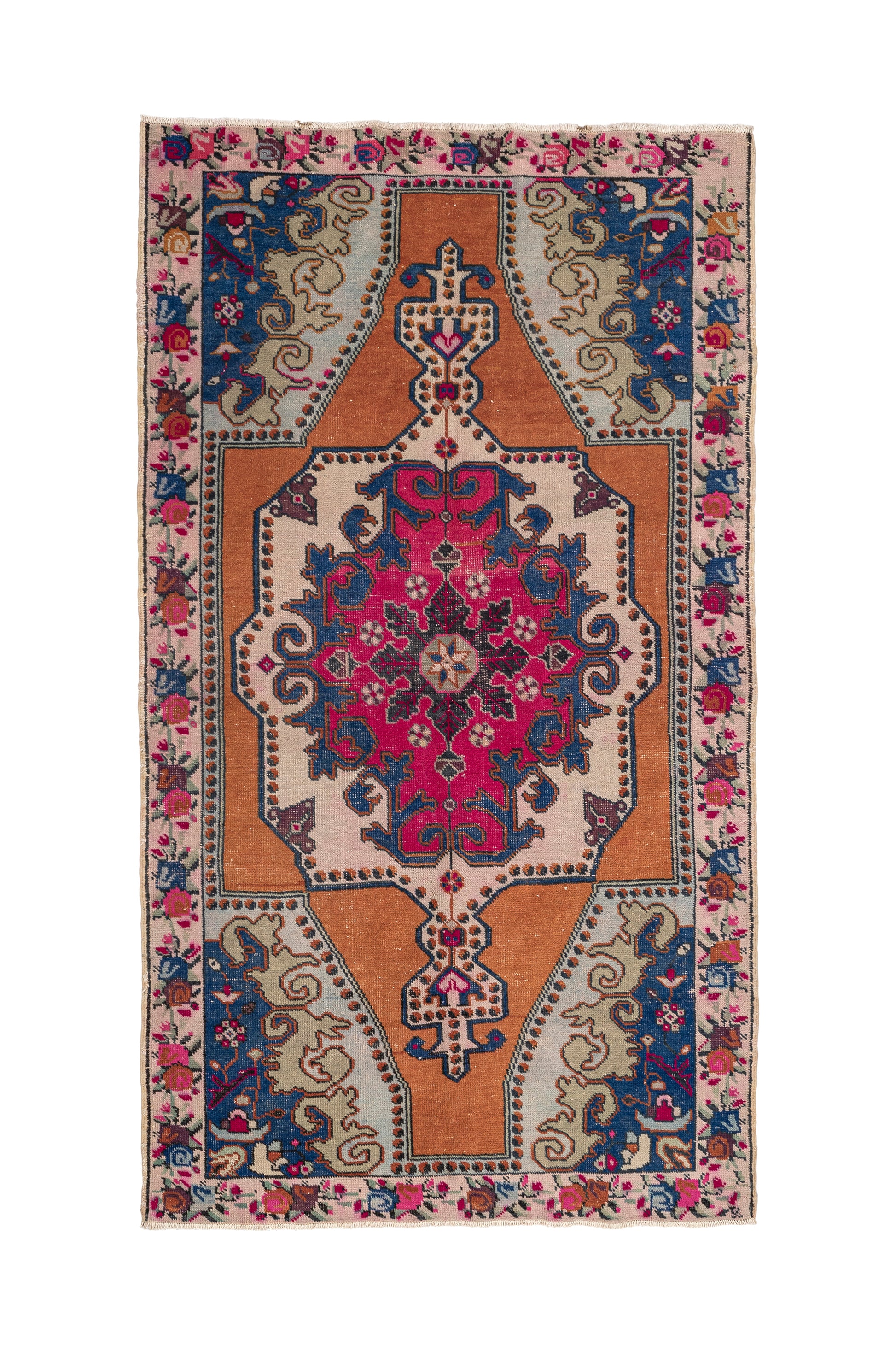 1960s Katpatuka Vintage Turkish Rug | 140x240 cm - Dervish Rugs