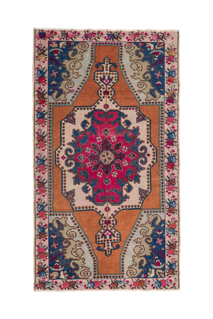 1960s Katpatuka Vintage Turkish Rug | 140x240 cm - Dervish Rugs