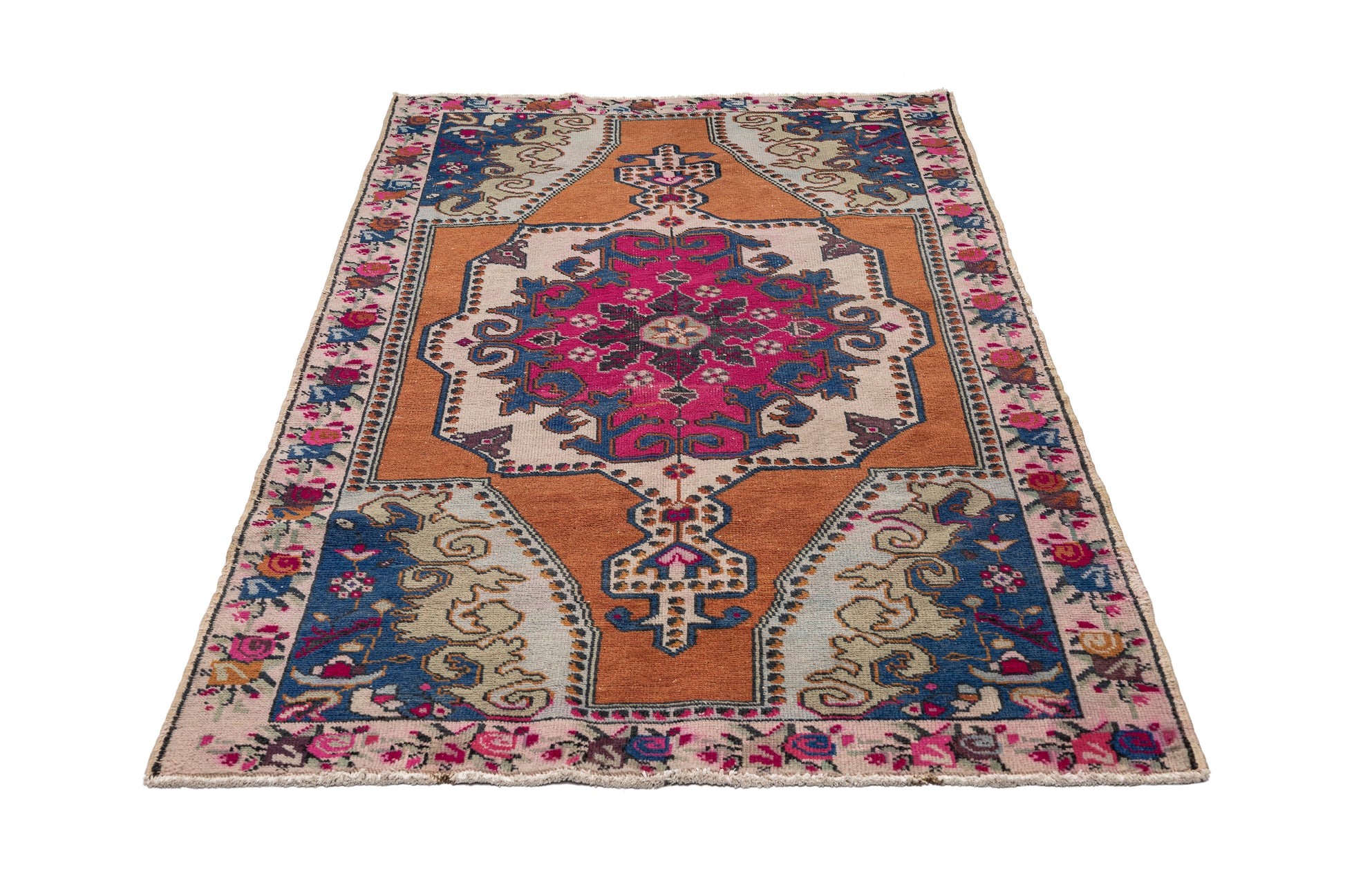 1960s Katpatuka Vintage Turkish Rug | 140x240 cm - Dervish Rugs