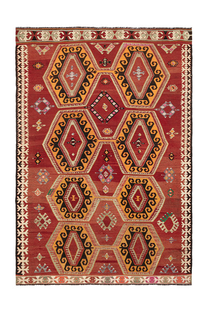 1960s Kestel Vintage Turkish Rug | 165x245 cm - Dervish Rugs