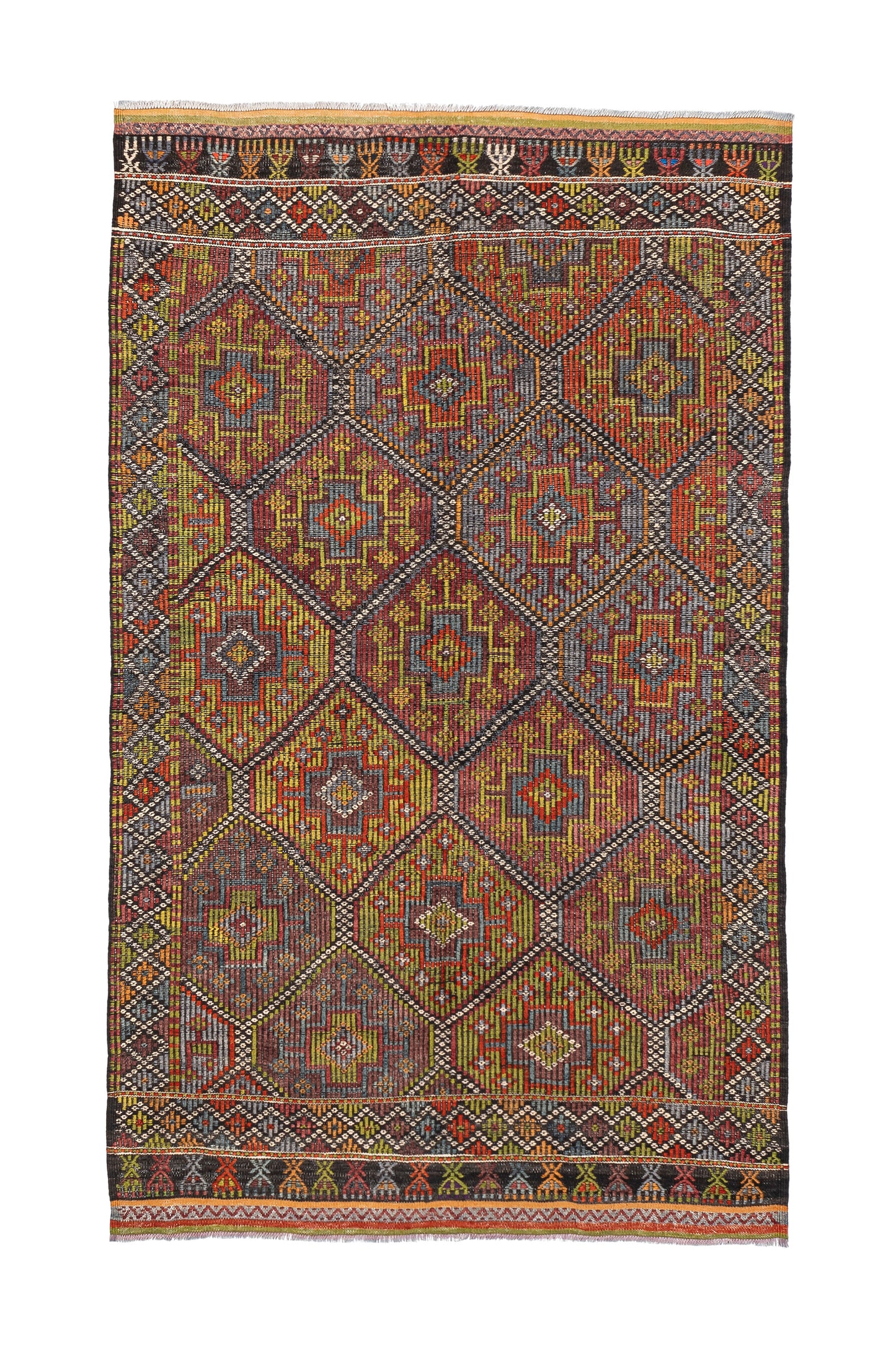 1960s Laodisea Vintage Turkish Rug | 130x215 cm - Dervish Rugs