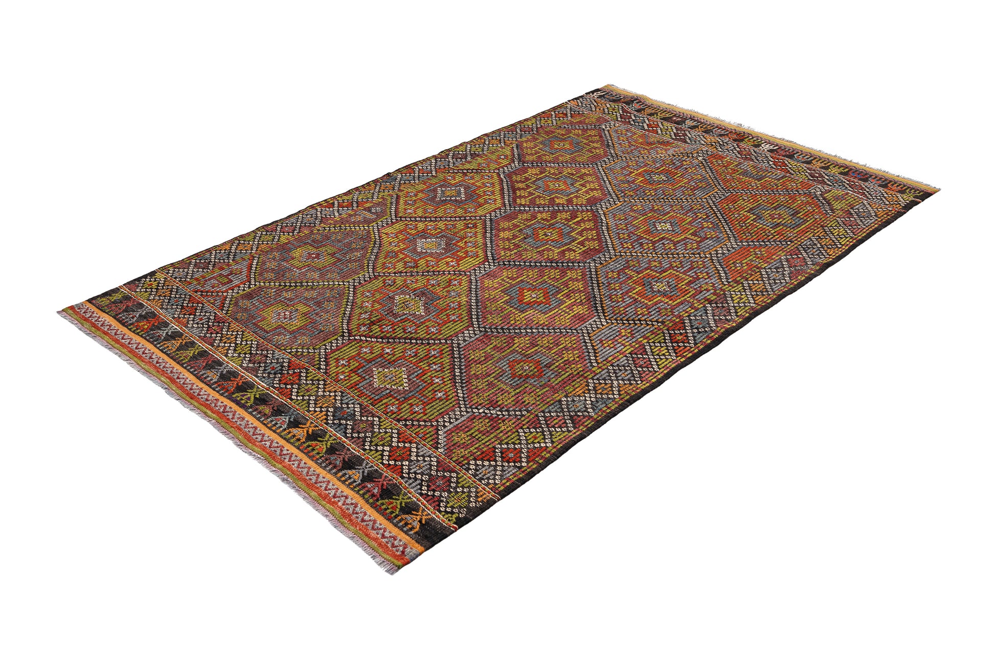 1960s Laodisea Vintage Turkish Rug | 130x215 cm - Dervish Rugs