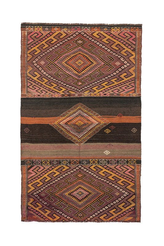 1950s Bayberd Vintage Turkish Rug | 125x200 cm - Dervish Rugs