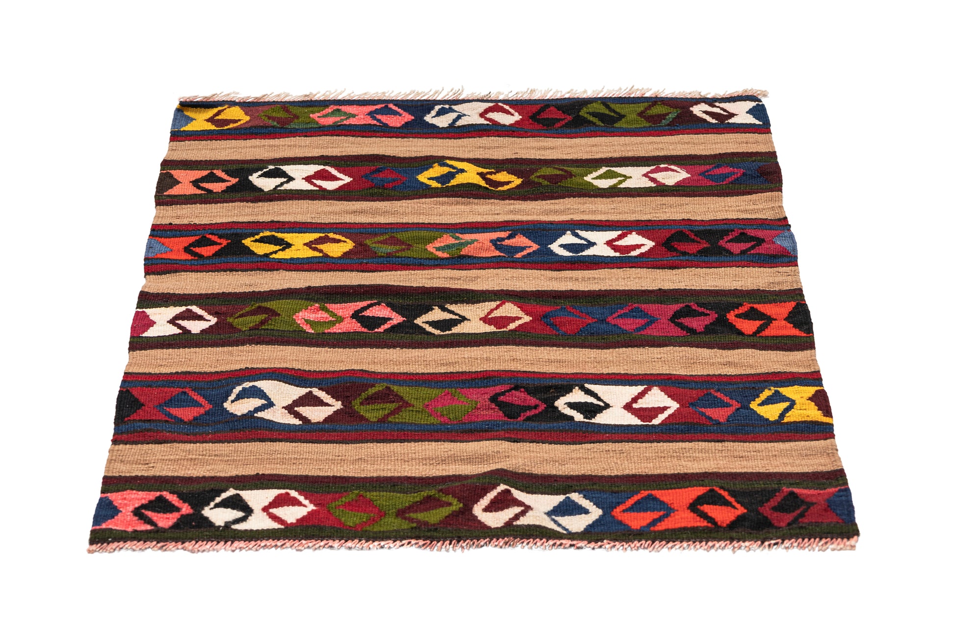 1970s Tlos Vintage Turkish Rug | 70x100 cm - Dervish Rugs