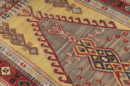 1960s Inoba Vintage Turkish Rug | 140x215 cm - Dervish Rugs