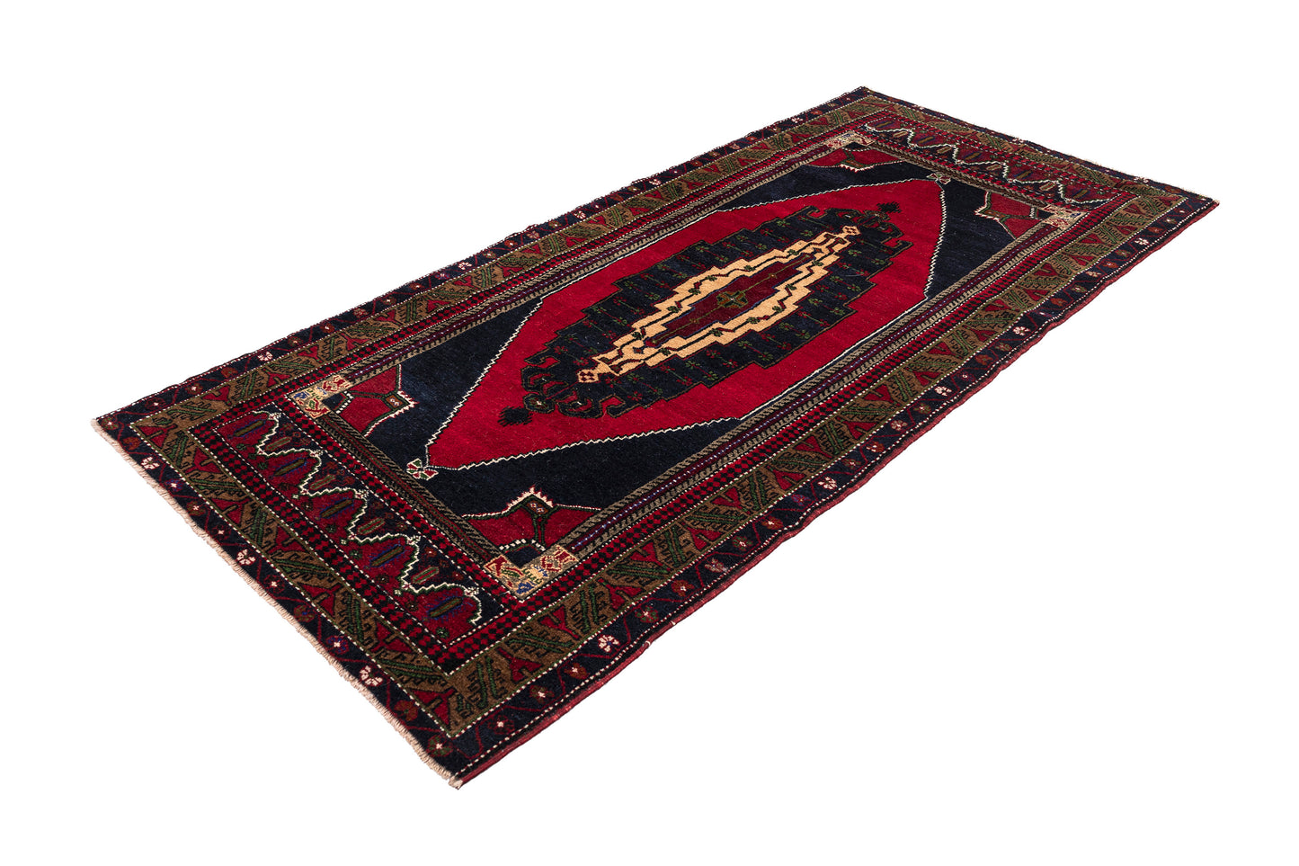 1970s Tyana Vintage Turkish Rug | 120x245 cm - Dervish Rugs