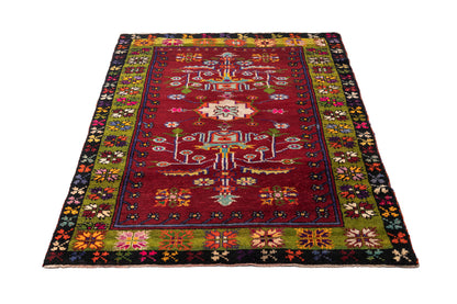 1960s Mocissus Vintage Turkish Rug | 120x180 cm - Dervish Rugs