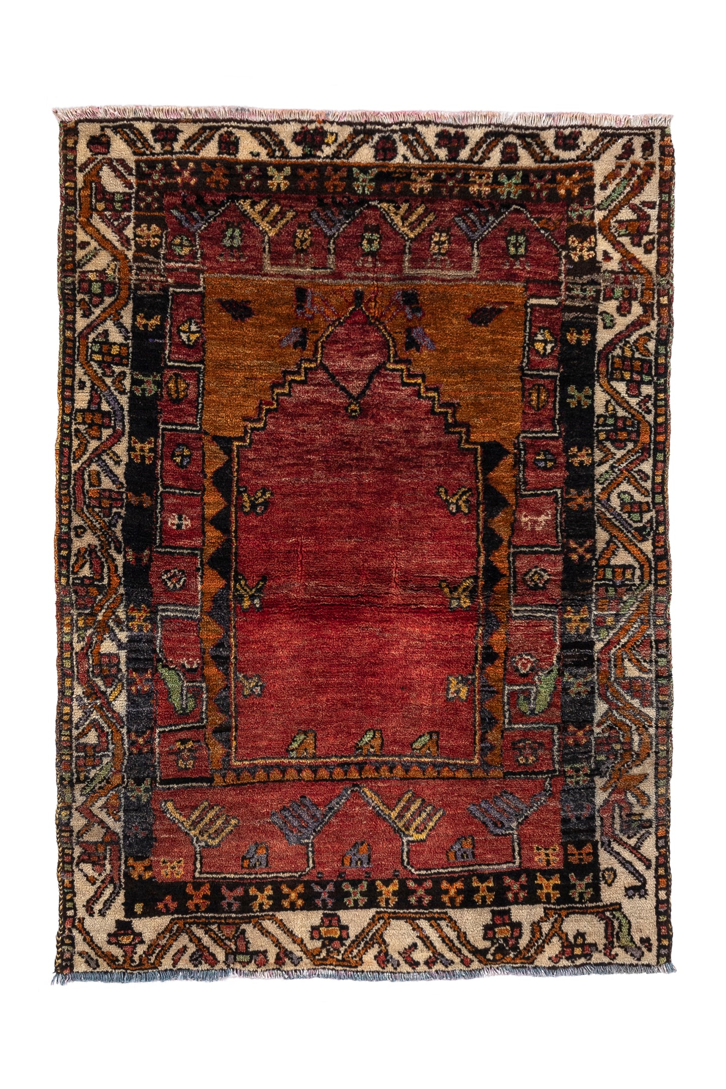 1940s Sebastia Handmade Vintage Rug | 90x120 cm - Dervish Rugs