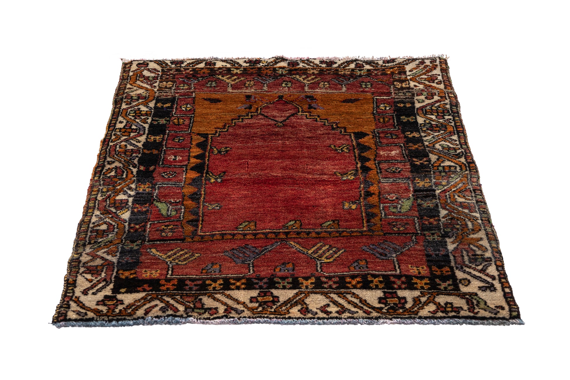 1940s Sebastia Handmade Vintage Rug | 90x120 cm - Dervish Rugs