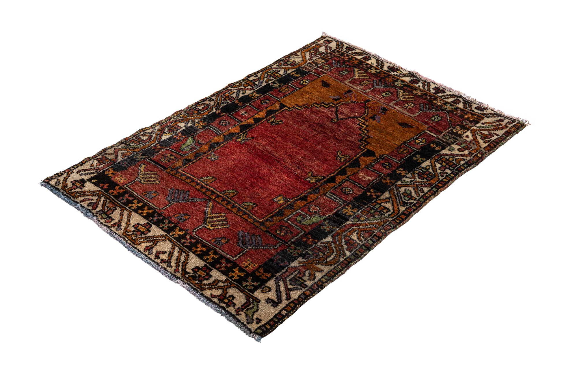 1940s Sebastia Handmade Vintage Rug | 90x120 cm - Dervish Rugs