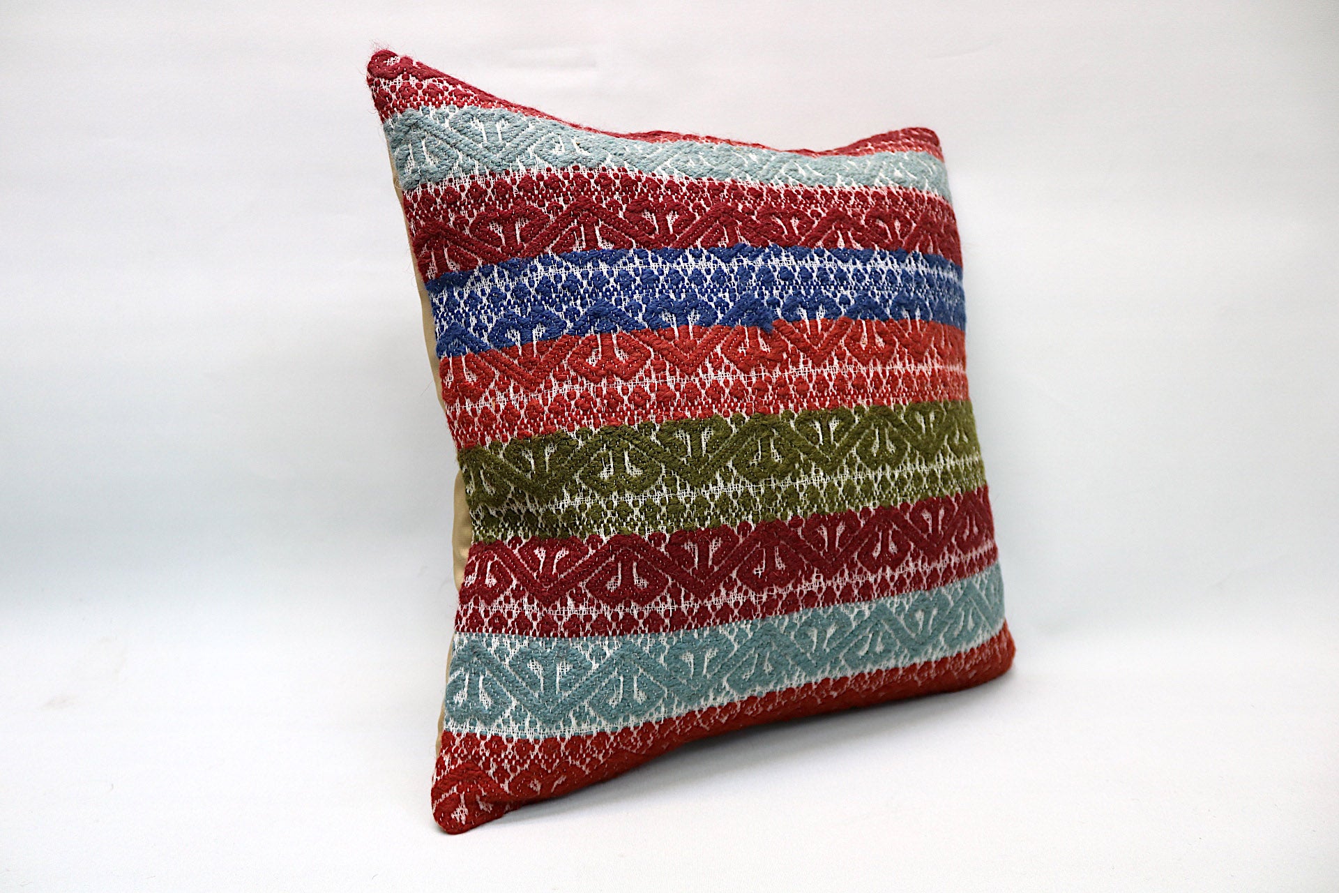 Handmade Vintage Cushion Cover | 50x50 cm - Dervish Rugs